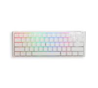 Ducky One 3 White 60% Mechanical Keyboard: Quack Mechanics Dampening,