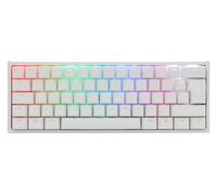 Ducky One 2 Pro Mini 60% Mechanical Gaming Keyboard MX Cherry Brown Switch White Frame - UK Layout
