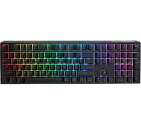 Ducky One 3 Classic Fullsize USB RGB Mechanical Gaming Keyboard Cherry Red - Black UK Layout