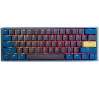 Ducky One3 Daybreak Mini keyboard Gaming USB UK International Blue, Grey, Yellow