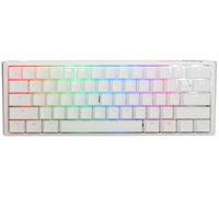Ducky One 3 Classic 60 USB RGB Mechanical Gaming Keyboard Cherry Brown - Pure White UK Layout