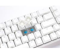 Ducky One3 Pure White SF keyboard Gaming USB UK English