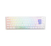 Ducky One3 Pure White SF RGB Red Cherry MX Switch Keyboard - UK Layout