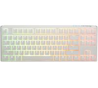 Ducky One3 Pure White TKL Speed keyboard Gaming USB UK English