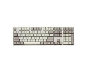 Ducky Origin Mechanical Gaming Keyboard, Cherry MX Brown, Vintage | Mechanical gaming keyboard with PBT doubleshot keycaps