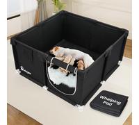 Duckygoo Whelping Box for Dogs - 50"L*50"W*25"H Dog Whelping Play Pen for Puppies,Pet Whelping Box Overall 600D Oxford Fabric with Absorbent Whelping Pad,Dog Birthing Box for Large Medium Small Dogs