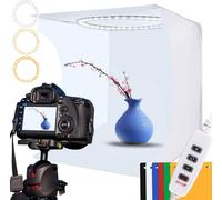 DUCLUS Light Box Photography 30CM/12"x12" - Portable Photo Studio Light Box wit