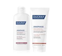 Ducray Anaphase Anti-Hair Loss Anti-Thining Shampoo 200ml and Fortifying Anti-Breakage Conditioner 200ml Set (Standard Shampoo Bundle) + GloZiri Thank You Card