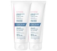 Ducray Ictyane Emollient Nutritive Cream Face and Body 2 x 200ml
