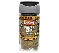Ducros - Ground Gray Pepper 3X36G - Poivre Gris Moulu 3X36G - Price Per Unit - Fast Delivery