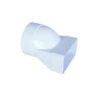 Duct adapter Flat - Round Air Duct Flat PVC 60-120