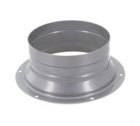 Duct Connector Flange 3-10 In,Galvanized Steel Round Fitting For Flexible/Rigid Ducting,Drain/Waste/Vent Pipe Coupling Collar,Grow Tent Air Tube Mounting Plate(100mm)