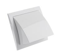 Duct Cowl 150mm x 150mm with 100mm Flange and Gravity Flap Ventilation Cover