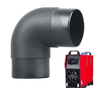 Duct Elbow Connector - 60mm Pipe Fitting, 90 Degree Exhaust Adapter, Sturdy Heater Outlet For 2KW Parking Heater | Ideal Accessory For Ventilation Airflow Automotive Heating Installation