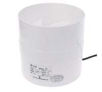 Duct Fan 5W 110mm for HVAC Increased Airflow in Tight Spaces Quiet Ventilation for Cultivation Areas & Workshop Exhaust Fan