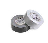 DUCT Gaffer Tape Heavy Duty & Super Sticky Silver Duct Tape Ultra Strong Adhesive Premium High Strength 48mm x 50m Mix Pack of 1 Black Duct Tape & 1 Silver Duct Tape.