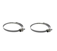 Duct Hose Clip Clamp for Flexible Ducting Hose Pipe Ventilation 300mm Pack of 2, 3, 5 and 10 (2)