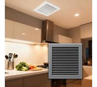 Duct Opening Return Air Vent Cover for Wall or Ceiling, Consistent Air Flow, Cold Air Intake Grille, Metal Air Vent Cover