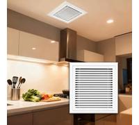 Duct Opening Return Air Vent Cover for Wall or Ceiling, Consistent Air Flow, Cold Air Intake Grille, Metal Air Vent Cover