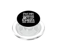 Duct Tape Can't Fix Stupid, But Can Muffle The Sound PopSockets PopGrip for MagSafe