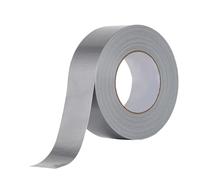 Duct Tape,Duct Tape Heavy Duty Waterproof,Strong Industrial Max Strength Gray Masking Tape-Silver,Tear By Hand,Multi-Use for Indoor & Outdoor Repairs(40mm)