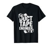 Duct Tape Engineer Funny Handyman Fix It Hero T-Shirt