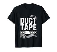 Duct Tape Engineer Funny Handyman Fix It Hero T-Shirt