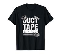 Duct Tape Engineer Funny Handyman Fix It Hero T-Shirt