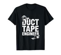Duct Tape Engineer Funny Handyman Fix It Hero T-Shirt