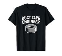 Duct Tape Engineer Handyman Repair Funny Joke T-Shirt