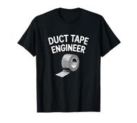 Duct Tape Engineer Handyman Repair Funny Joke T-Shirt
