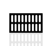 Ductile Iron Manhole Cover Heavy Duty 12.5 Ton Load Capacity Outdoor Grate for Roads & Yards (40x50cm/15.7x19.6in) - Quality B Drainage Solution