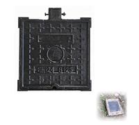 Ductile Iron Septic Tank Lid & Manhole Cover16 AntiSlip Integrated Design for Parking Lots Sidewal & Green Belts& Safe Solut