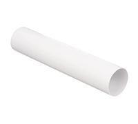 Ducting Pipe 125mm / 5" Length - 0.5 Meter Round Duct Ventilation Plastic Tube KO125-05