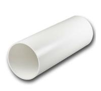 Ducting Pipe 125mm / 5" Length - 1 meter Round Duct Ventilation Plastic Tube KO125-10
