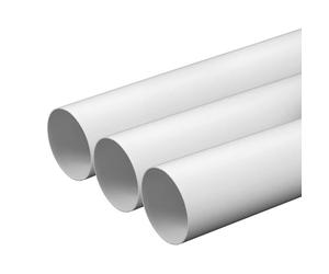 Ducting Pipe 125mm / 5" Length - 1 meter Round Duct Ventilation Plastic Tube KO125-10