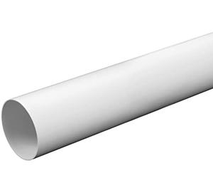 Ducting Pipe 150mm / 6" Length - 1 meter Round Duct Ventilation Plastic Tube KO150-10