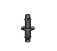 Ducting Pipe Connector 10-1000PCS Garden Water Connector Drip Irrigation for 1/4'' Tubing Hose Accessories Joint Barbed Tees Cross Eng Plug Adaptors Adaptor(C,100PCS)