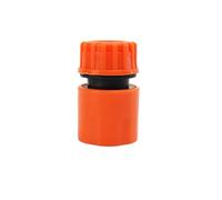 Ducting Pipe Connector 10/1PCS Garden Hose Adapter Quick Connectors Faucet Extender Tap Coupler Watering Pipe Irrigation Fittings Adaptor(Orange,1pc)