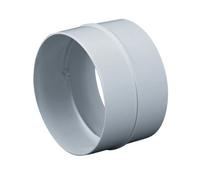 Ducting Pipe Connector 125mm / 5" Duct Hose Coupler Tube Coupling Joint Round Adaptor KO125-21