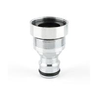 Ducting Pipe Connector 1pc Stainless Steel Kitchen Tap Pipe Hose Connector Adapter Fitting Quick Garden Connectors Adaptor(Female,M22)