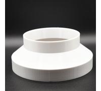 Ducting Reducer 150mm to 100mm - Durable Ventilation Pipe Reducer for HVAC Systems | Connects 6 Inch to 4 Inch Duct Pipe or Flexible Ducting Hose