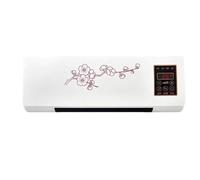 Ductless Portable AC - No Window Needed, 3-in-2 Wall Mount Air Conditioner with Bladeless Fan & Remote, Ultra Quiet Cooling for Bedroom, Easy Install Split System