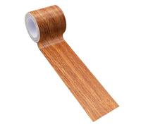 DuctTape Realistic Wood Effect for Furniture, Floors, Doors - Waterproof Woodgrain Duct Tape for Laminate Floor Repair - Self-Adhesive Simulated Wood Patch Tape (2.2 Inch x 15ft)
