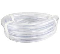 Duda Energy LPpvc075-005ft 5 Ft Low Pressure Clear Flexible PVC Tubing Heavy Duty UV Chemical Resistant Vinyl Hose Water Oil, 3/4" ID x 5'