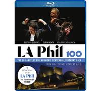 Dudamel/Mehta/Salonen - LA Phil 100 - The Los Andeles Philharmonic Centennial Birthday Gala, from Walt Disney Concert Hall [Blu-ray] [Region Free] [NTSC]