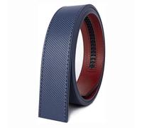 DUddTTW Ratchet belt cowhide belt men Without Buckle men's belts 1.38 Inch Replacement belt for men Fits 1.57 Inch belts Buckle
