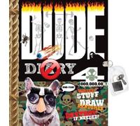 Dude Diary 4: Write Stuff, Draw Randomly, Destroy If Needed! [With Lock] by Gill, Mickey (October 1, 2013) Diary