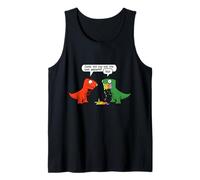 Dude Did You Eat The Last Unicorn Funny Dinosaur Tank Top
