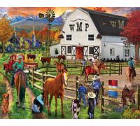 Dude Ranch 1000pc Jigsaw Puzzle by White Mountain Puzzles